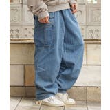 INDIGO | ◆イージー ワイドカーゴ デニムパンツ◆ | ONE 4 PREMIUM