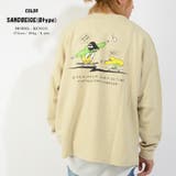 sandbeige(Btype) | ◆別注 ビッグシルエットTシャツ 長袖◆ | ONE 4 PREMIUM