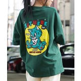 ネコ/グリーン | ◆アソート グラフィック ヘビーウェイトTシャツ◆ | ONE 4 PREMIUM