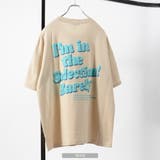 BEIGE | ◆3D ロゴプリント ビッグTシャツ◆ | ONE 4 PREMIUM