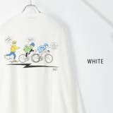 WHITE | ◆ビッグシルエットTシャツ 長袖◆ ロンT | ONE 4 PREMIUM