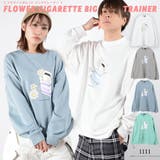 ◆フラワーシガレット ビッグトレーナー◆ ビッグシルエット | ONE 4 PREMIUM | 詳細画像20 