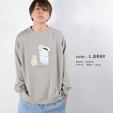 L.GRAY | ◆フラワーシガレット ビッグトレーナー◆ ビッグシルエット | ONE 4 PREMIUM