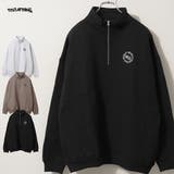 ハーフジップ メンズ 裏起毛 | ONE 4 PREMIUM | 詳細画像1