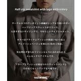 ハーフジップ メンズ 裏起毛 | ONE 4 PREMIUM | 詳細画像5