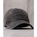 CHARCOAL | メッセージロゴ カーブキャップ ユニセックス | ONE 4 PREMIUM