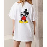 A柄-O.WHITE | ミッキー tシャツ レディース | ONE 4 PREMIUM