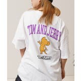C柄-O.WHITE | トムとジェリー Tシャツ メンズ | ONE 4 PREMIUM