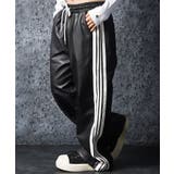 BLACK | PU レザー ワイドパンツ | ONE 4 PREMIUM