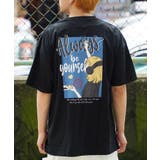 A柄-BLACK | ◆ロゴ刺繍 イラストガール Tシャツ◆ | ONE 4 PREMIUM