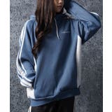 BLUE | 裏起毛 パーカー メンズ | ONE 4 PREMIUM