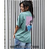 ◆ロゴ刺繍 イラストガール Tシャツ◆オーバーサイズ | ONE 4 PREMIUM | 詳細画像12 