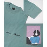 ◆ロゴ刺繍 イラストガール Tシャツ◆オーバーサイズ | ONE 4 PREMIUM | 詳細画像18 