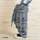 ケミカルデニム ワイドカーゴパンツ レディース | ONE 4 PREMIUM | 詳細画像20