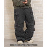 ケミカルデニム ワイドカーゴパンツ レディース | ONE 4 PREMIUM | 詳細画像16