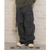 ケミカルデニム ワイドカーゴパンツ レディース | ONE 4 PREMIUM | 詳細画像17