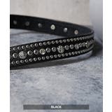 スタッズ ベルト ユニセックス | ONE 4 PREMIUM | 詳細画像8 