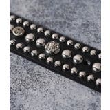 スタッズ ベルト ユニセックス | ONE 4 PREMIUM | 詳細画像12 