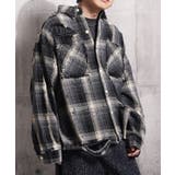 BLACK | CPOジャケット メンズ チャックシャツ | ONE 4 PREMIUM