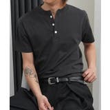 SUMIKURO | クロップド Tシャツ ヘンリーネック | ONE 4 PREMIUM