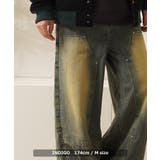 ワイドデニムパンツ レディース ダブルニー | ONE 4 PREMIUM | 詳細画像8
