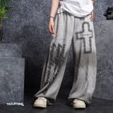 スプレー加工 ワイド スウェットパンツ | ONE 4 PREMIUM | 詳細画像15