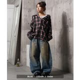 ダメージ ペイント バレルレッグジーンズ | ONE 4 PREMIUM | 詳細画像10 