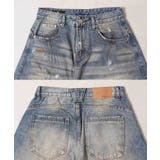 ダメージ ペイント バレルレッグジーンズ | ONE 4 PREMIUM | 詳細画像14 