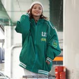 GREEN | ◆ワッペンコラージュ レーシングジャケット◆ ブルゾン | ONE 4 PREMIUM