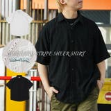 ◆ジャガードストライプ シアーシャツ◆シャツ メンズ | ONE 4 PREMIUM | 詳細画像15 