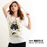 ホワイトC | tシャツ 半袖 トップス | ONE 4 PREMIUM
