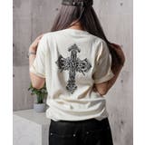 WHITE | バッククロス ピグメント Tシャツ | ONE 4 PREMIUM