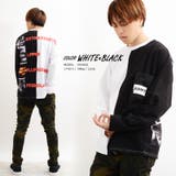 3-ホワイト×ブラック | トップス 長袖 tシャツ | ONE 4 PREMIUM