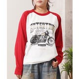 RED | ラグラン ロングスリーブ Ｔシャツ | ONE 4 PREMIUM