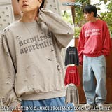 ◆硫化染め ダメージ加工 ロゴトレーナー◆ | ONE 4 PREMIUM | 詳細画像19 