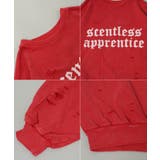 ◆硫化染め ダメージ加工 ロゴトレーナー◆ | ONE 4 PREMIUM | 詳細画像4 