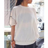 WHITE | ◆ブラインドステッチ サマーニット◆ サマーニット | ONE 4 PREMIUM