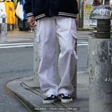 MELANGE | ボンディング ワイドカーゴパンツ スウェットパンツ | ONE 4 PREMIUM