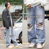 デニムパンツ レディース ワイドパンツ | ONE 4 PREMIUM | 詳細画像16