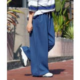 BLUE | ワイドパンツ レディース パンツ | ONE 4 PREMIUM