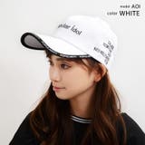 ホワイト | 帽子 ローキャップ キャップ | ONE 4 PREMIUM