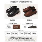 チロリアンシューズ メンズ 厚底 | ONE 4 PREMIUM | 詳細画像2 