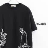 black | ビッグtシャツ メンズ ビッグシルエット | ONE 4 PREMIUM