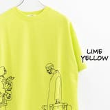 lime yellow | ビッグtシャツ メンズ ビッグシルエット | ONE 4 PREMIUM