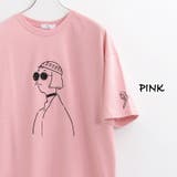 pink | ビッグtシャツ メンズ ビッグシルエット | ONE 4 PREMIUM