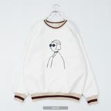 WHITE | ウールライク エモーショナル トレーナー | ONE 4 PREMIUM