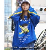 BLUE | オーバーサイズ ストリート トレーナー | ONE 4 PREMIUM