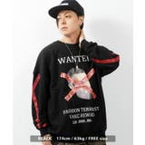 BLACK | オーバーサイズ ストリート トレーナー | ONE 4 PREMIUM