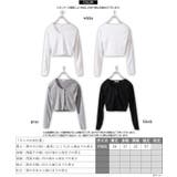 クロップド カーディガン レディース | ONE 4 PREMIUM | 詳細画像2 