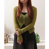 lime | カーディガン レディース シアーニット | ONE 4 PREMIUM